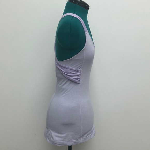 Lululemon Lilac Athletic Racerback Top, size 6 - Picture 5 of 7